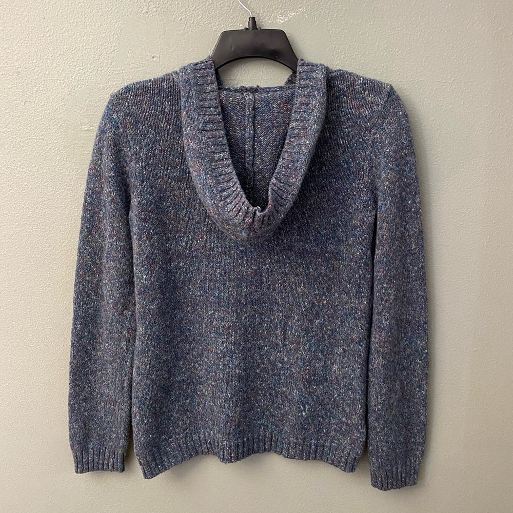 Knit Pullover Hoodie - Picture 2 of 3